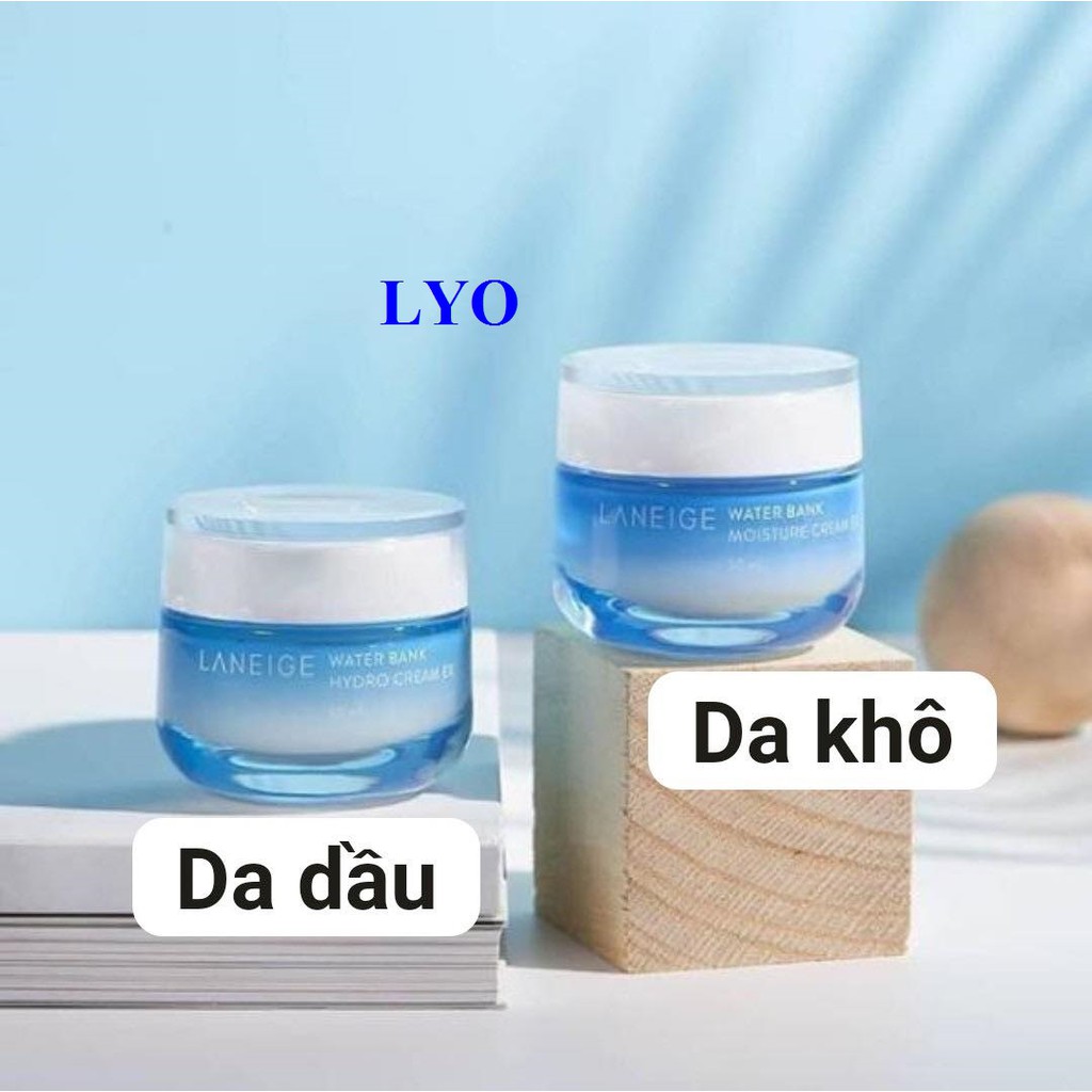 Kem dưỡng ẩm Laneige Water Bank Hydro Cream EX  mini 20ml chính hãng Hàn Quốc.