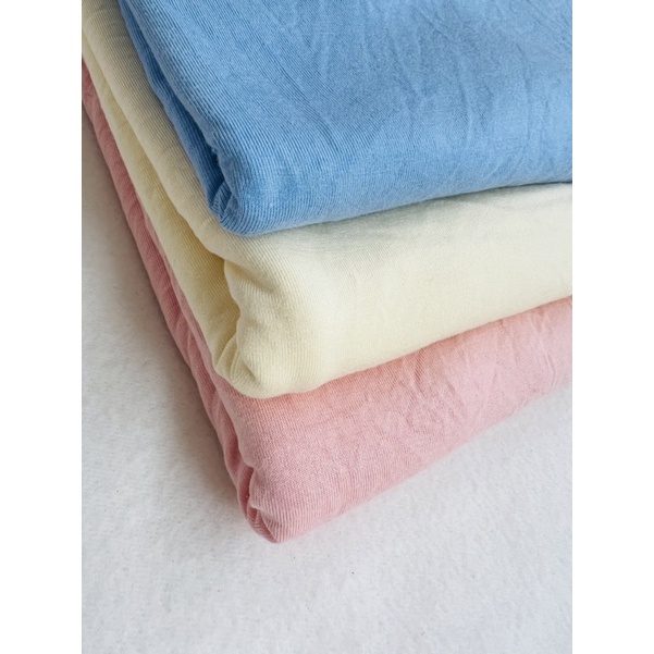 Vải thun cotton lụa 4c màu baby
