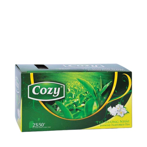Trà Cozy túi lọc 20 túi x 2g đủ vị hồng trà / đào/ dâu/ atiso/ hương sen/ hương nhài/ táo/ bạc hà