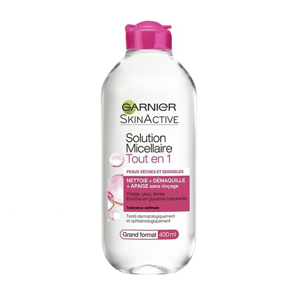 Nước tẩy trang garnier pháp 400ml, 125ml