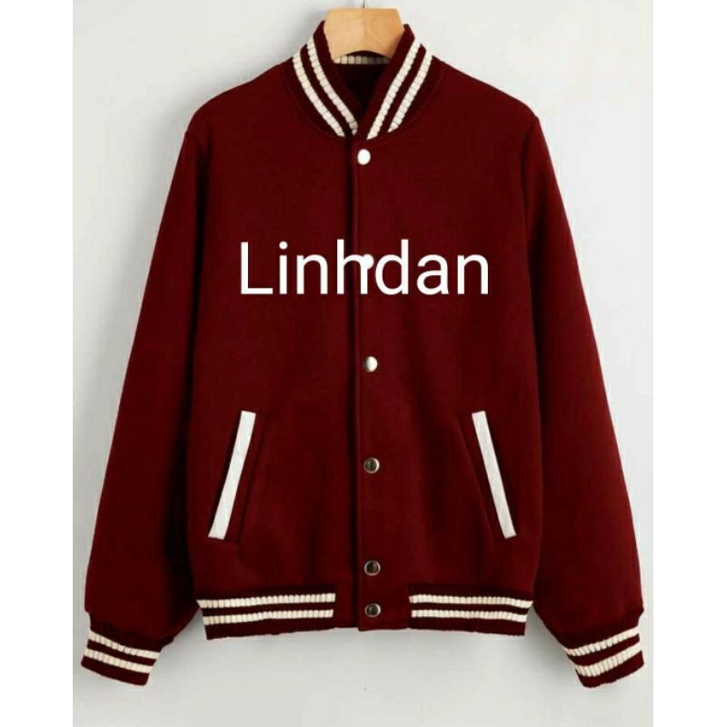 Áo bomber nỉ bóng chày phong cách hàn quốc | BigBuy360 - bigbuy360.vn