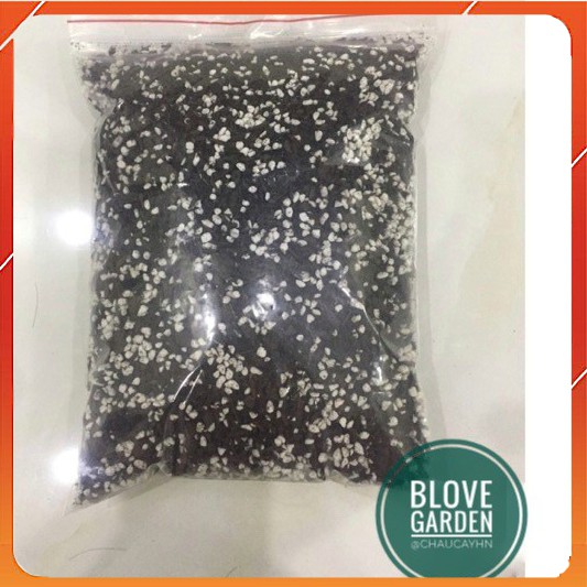 Đất Trồng Sen Đá, Xương Rồng Trộn Sẵn loại 1 kg/túi.
