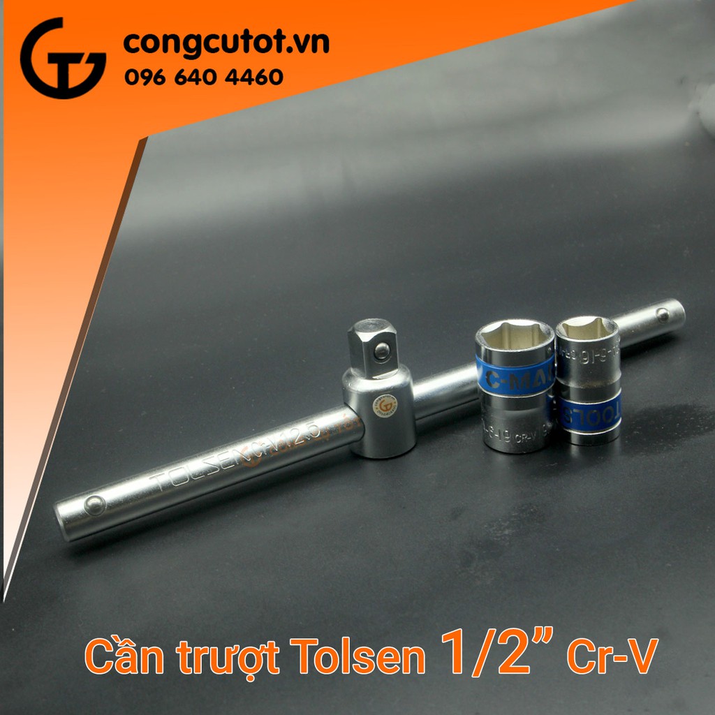 Cần trượt 1/2&quot; * 250mm (10&quot;) Tolsen 15131
