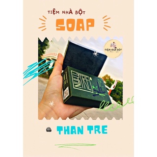 Soap xà bông than tre hoạt tính 🖤