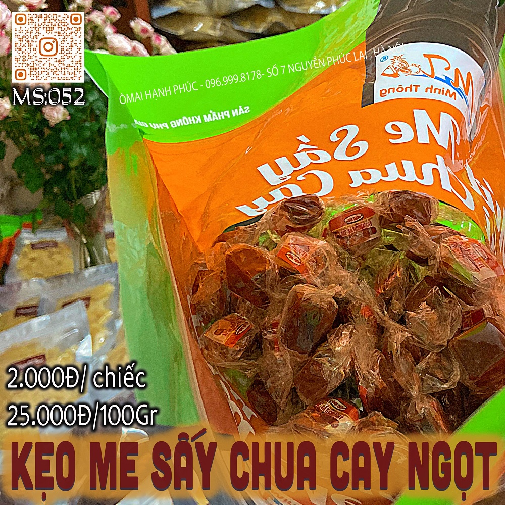 kẹo me chua cay dẻo ngọt