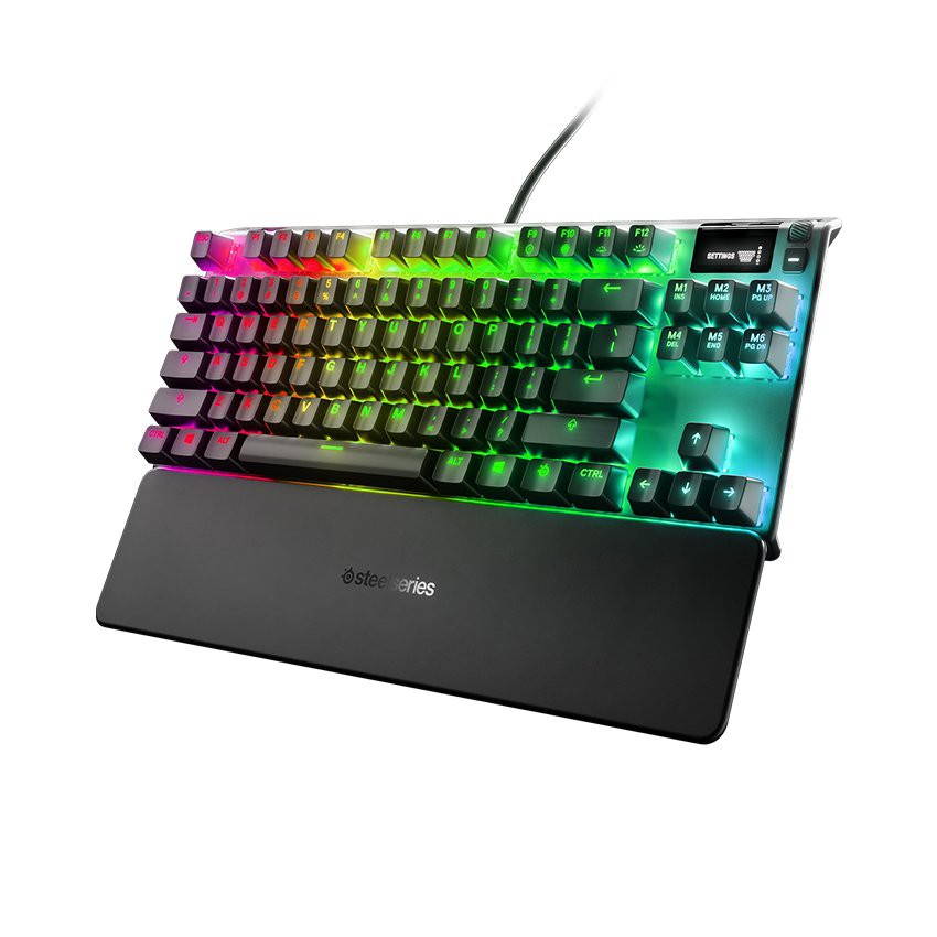 Bàn Phím Cơ Chơi Game Có Dây Steelseries Apex 7 TKL RGB Hàng Chính Hãng