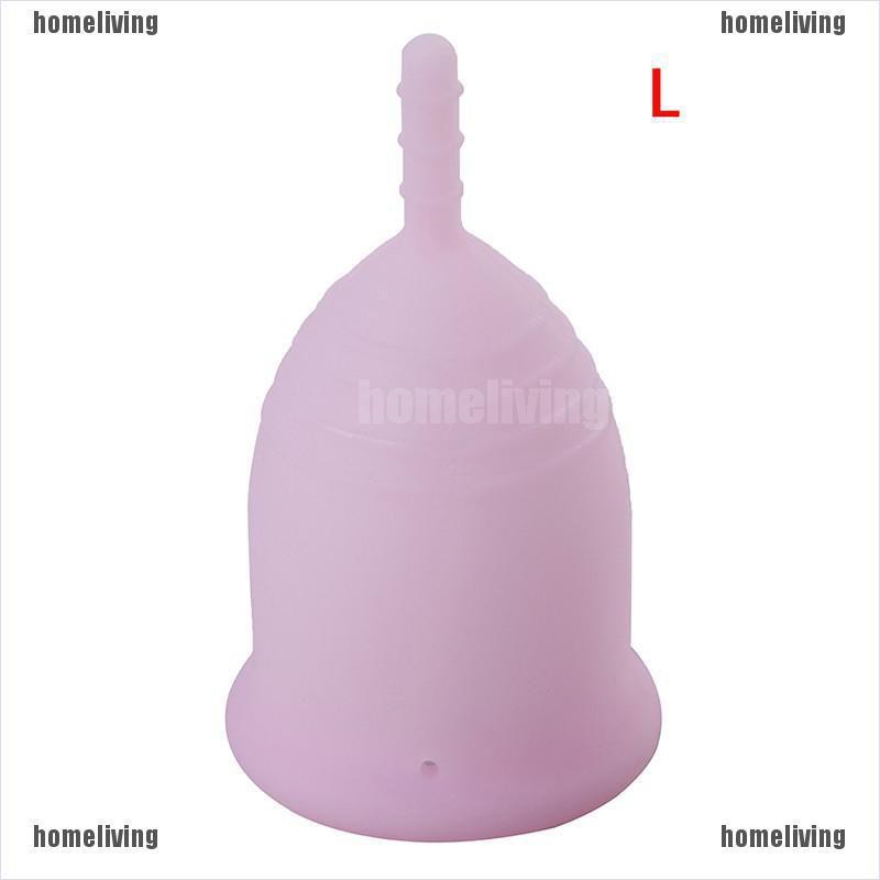 [homeliving] Cốc Nguyệt San Bằng Silicon Mềm Mại Có Thể Tái Sử Dụng Cho Nữ