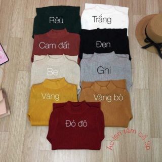 Áo len cổ 3p QC