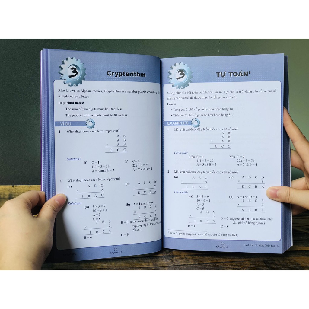 [Mã BMBAU50 giảm 7% đơn 99K] Sách: Đánh thức tài năng toán học 5 - Toán Lớp 6 và lớp 7 - Toán Singapopre (11-13 Tuổi)