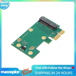 Macospice Mini PCIE To Computer Net Card Adapter PCB Material Accessories