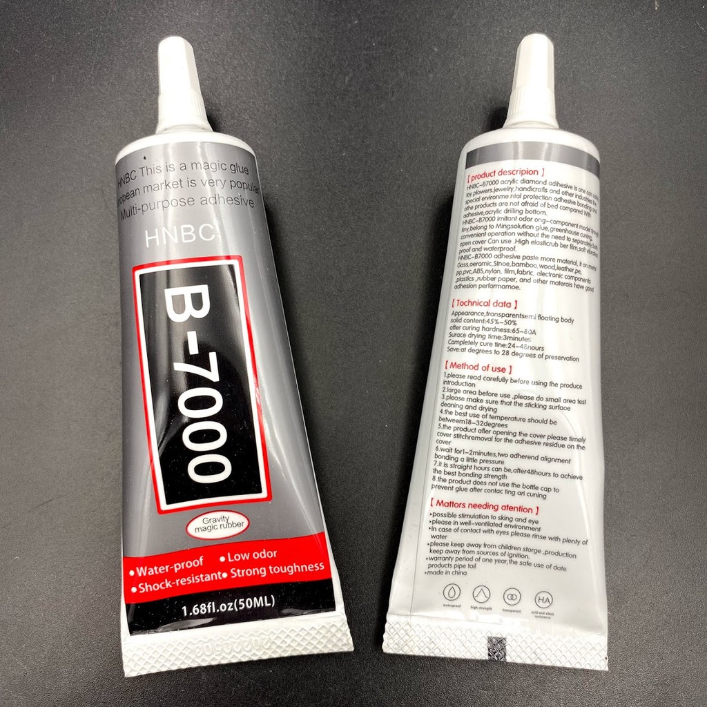 Keo dán điện thoại B7000 trắng trong 50ml