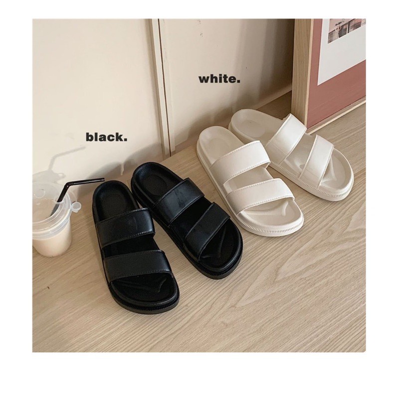 Dép quai ngang bánh mì nữ  cute  đẹp  thời trang DEPANVA QN001