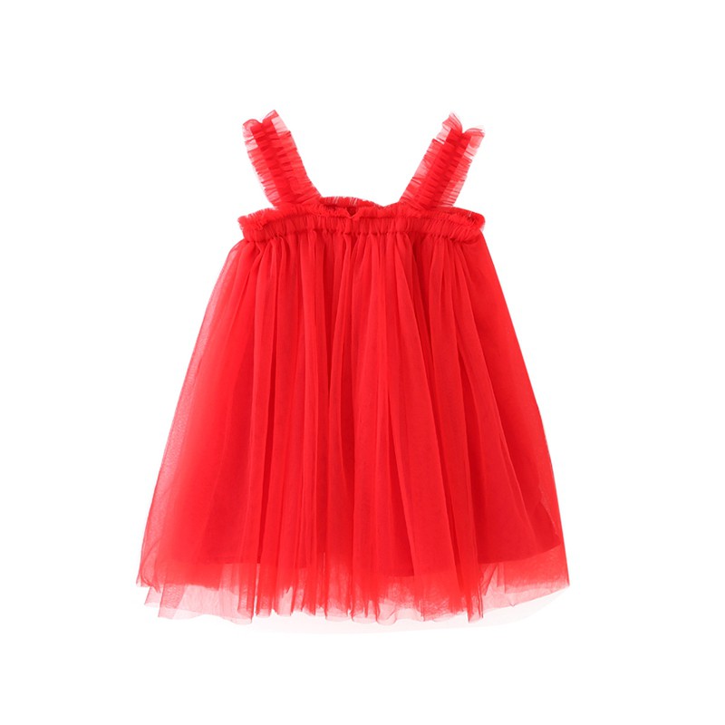 Đầm xoày không tay xinh xắn cho bé gái