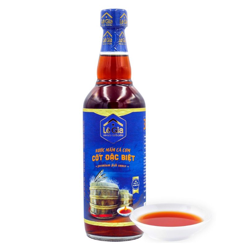Nước Mắm Lê Gia Cốt đặc biệt 525ml