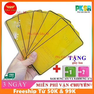 [FREE SHIP] Kính cường lực samsung A51 và kính cường lực samsung a71 loại 9D full màn hình
