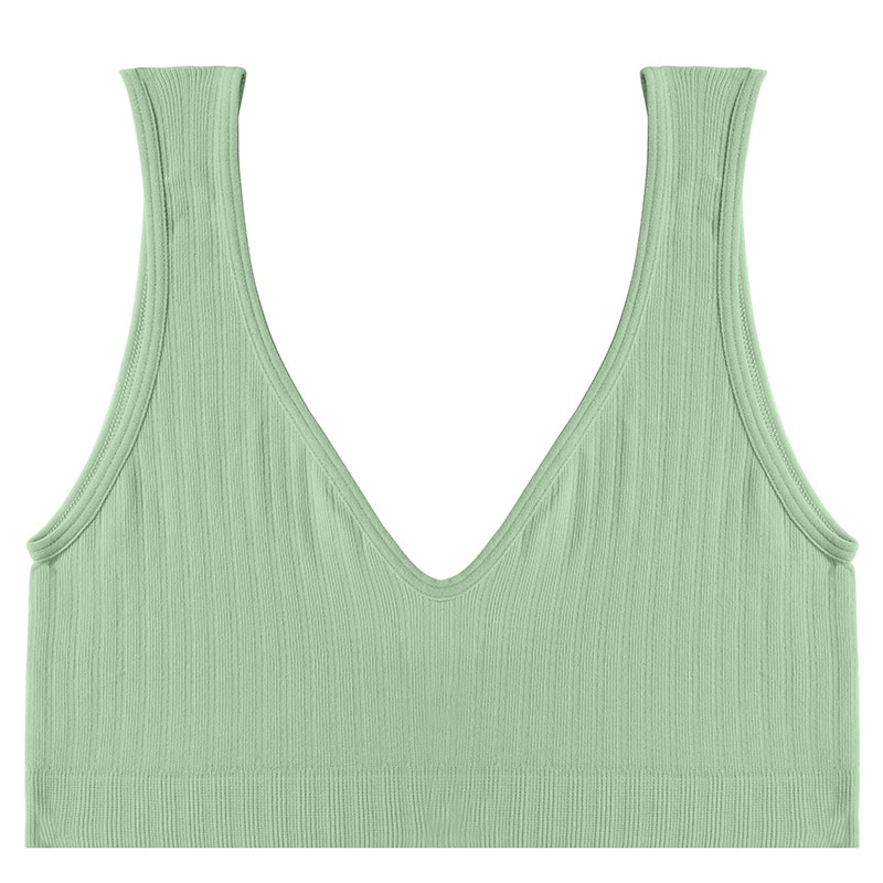 Áo lót TAKETALK không gọng cổ chữ V gợi cảm cho nữ tùy chọn màu sắc