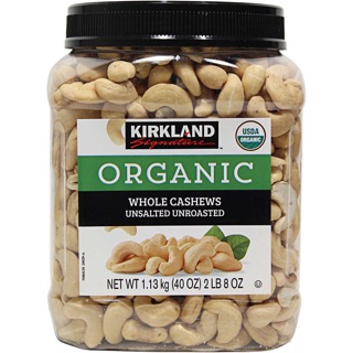 Hạt điều hữu cơ nguyên hạt Kirkland