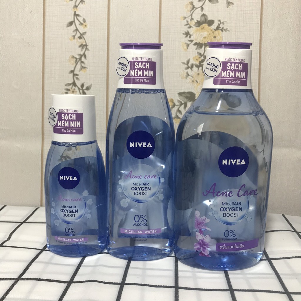 [MỚI] NƯỚC TẨY TRANG NIVEA KHÔNG CHỨA CỒN ( Hàng Chính Hãng Xuất xứ Thái Lan)