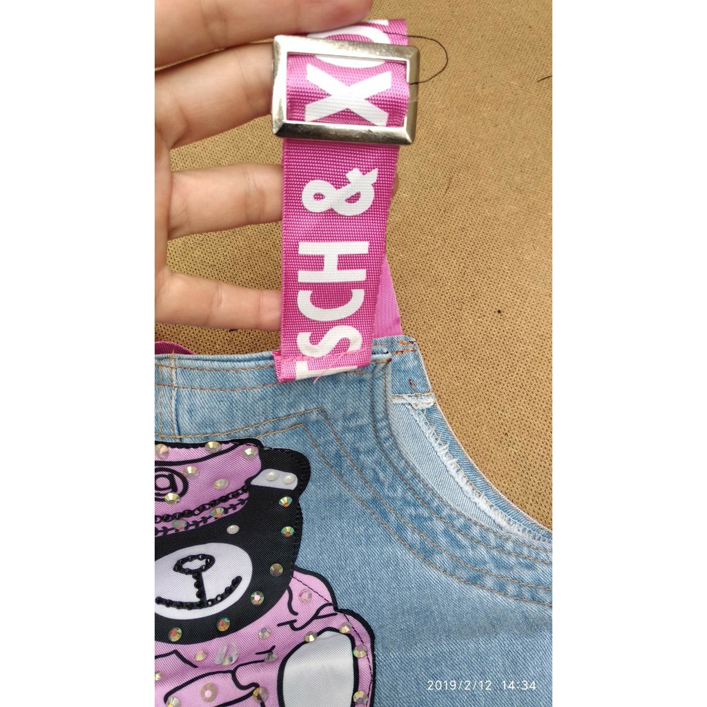 Set yếm bò bé gái