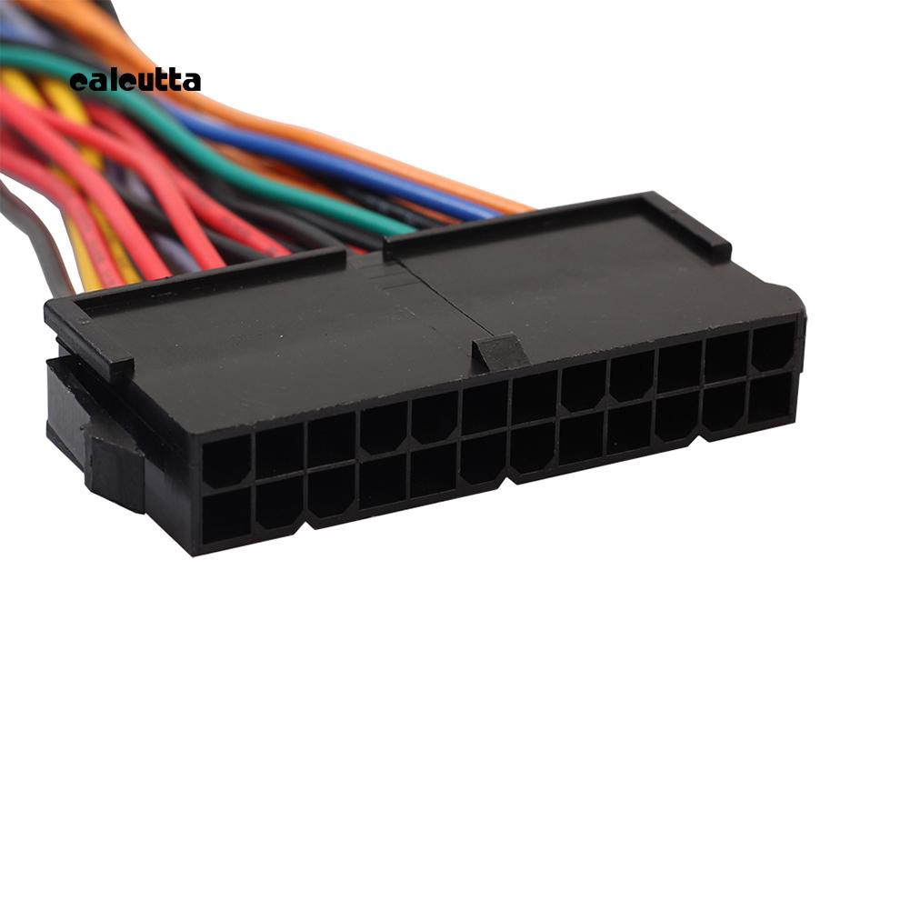 cal_ATX Standard 24Pin Female to Mini 24Pin Internal Power Adapter Converter Cable