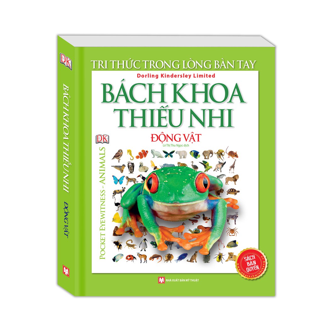 Sách - Bách khoa thiếu nhi động vật Tặng Bookmark