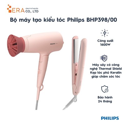 Bộ máy tạo kiểu tóc Philips BHP398/00 1600W - Hàng chính hãng