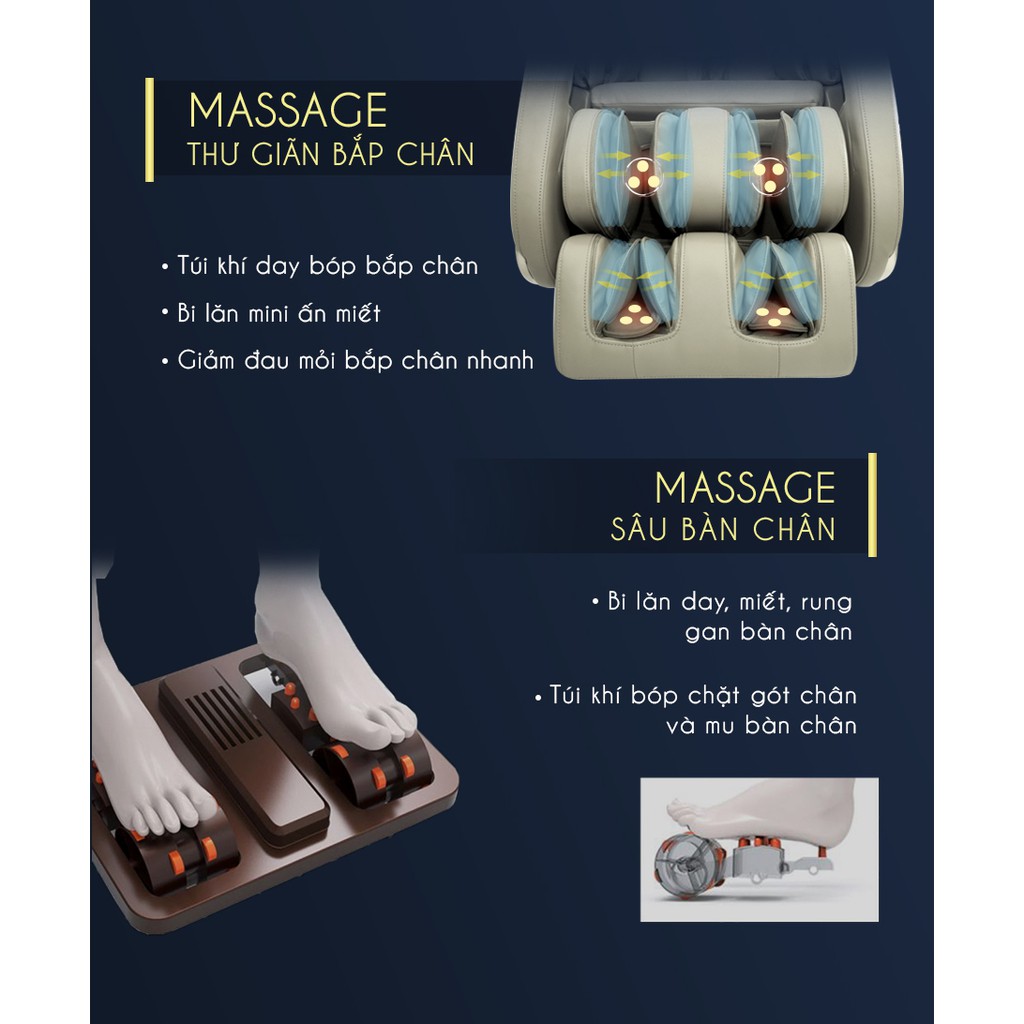 Ghế Massage Fuji FJ S600 - massage lưng tuyệt đỉnh