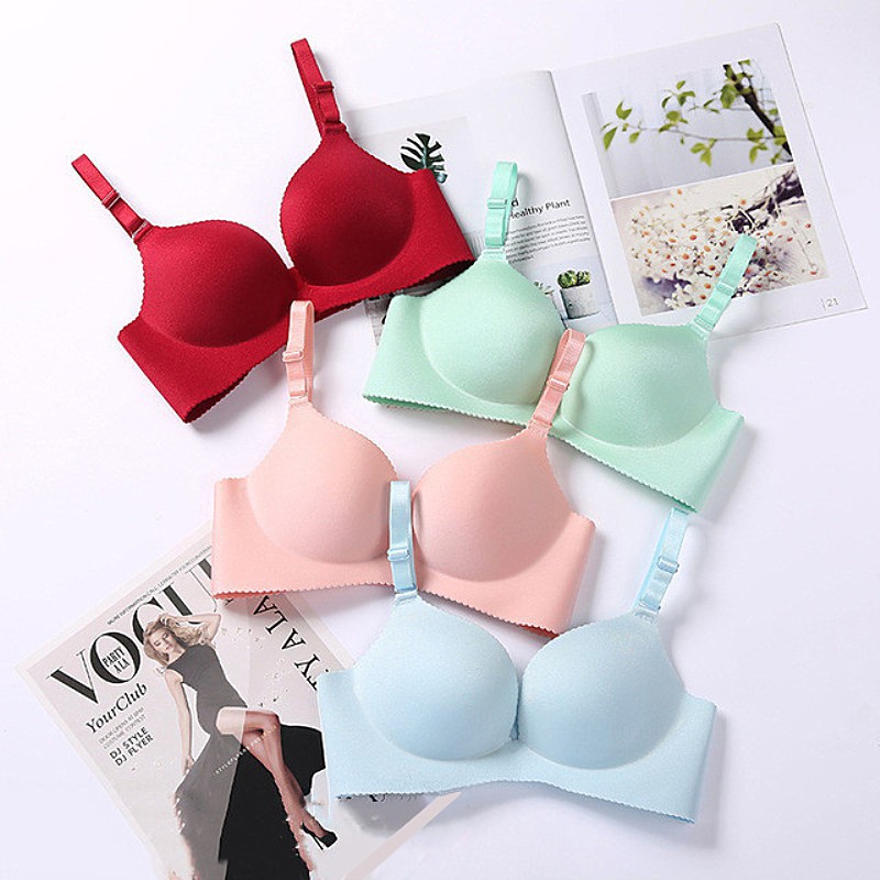 Áo Lót Nữ Su Đúc Không Gọng Nâng Ngực Bàn Tay, Quả Chéo Mẫu Trơn Sexy.Bg | BigBuy360 - bigbuy360.vn