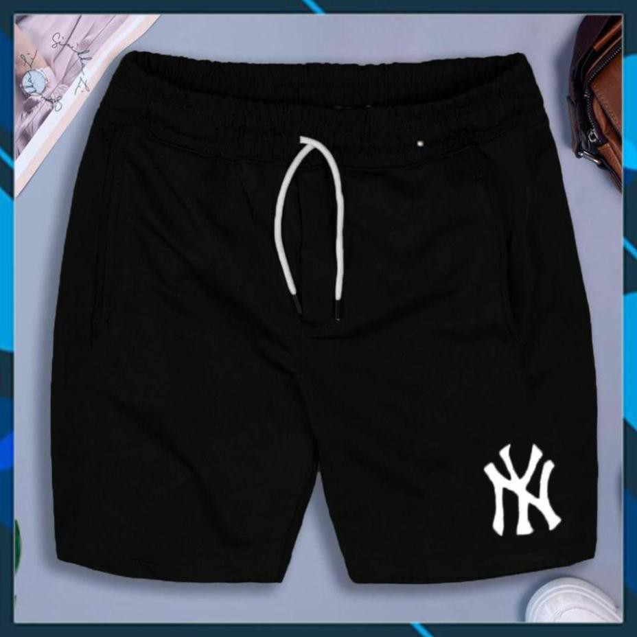 Quần Thun lạnh thể thao NY có 02 túi khóa kéo chất vải dày đẹp