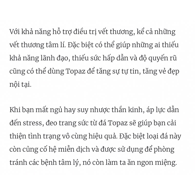 Đá hoàng ngọc thiên nhiên