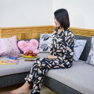 Bộ pijama lụa satin
