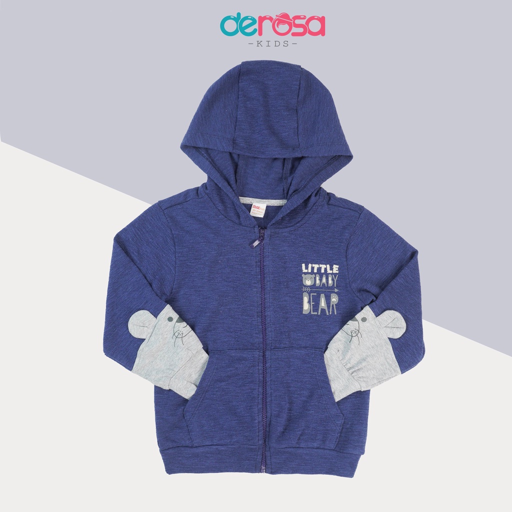 Áo khoác bé trai và bé gái kiếu dáng hoodie cho bé | DEROSA KIDS | 1- 4 tuổi