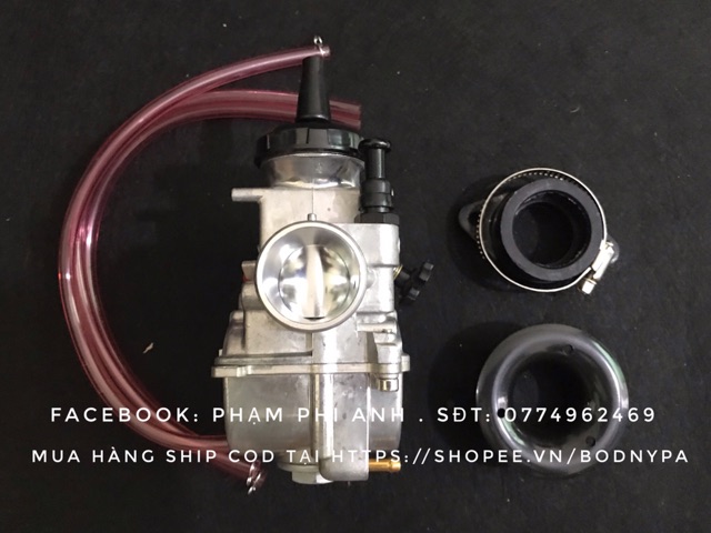 BÌNH XĂNG NẮP CHAO 28/30/32/34mm BC