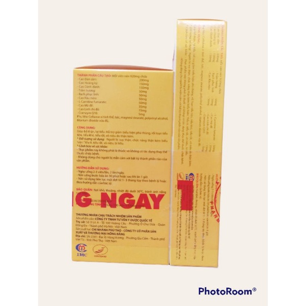 Ích thận vương- mua 1 tặng 1- viên bổ thận thảo dược, hỗ trợ giảm rối loạn tiểu tiện