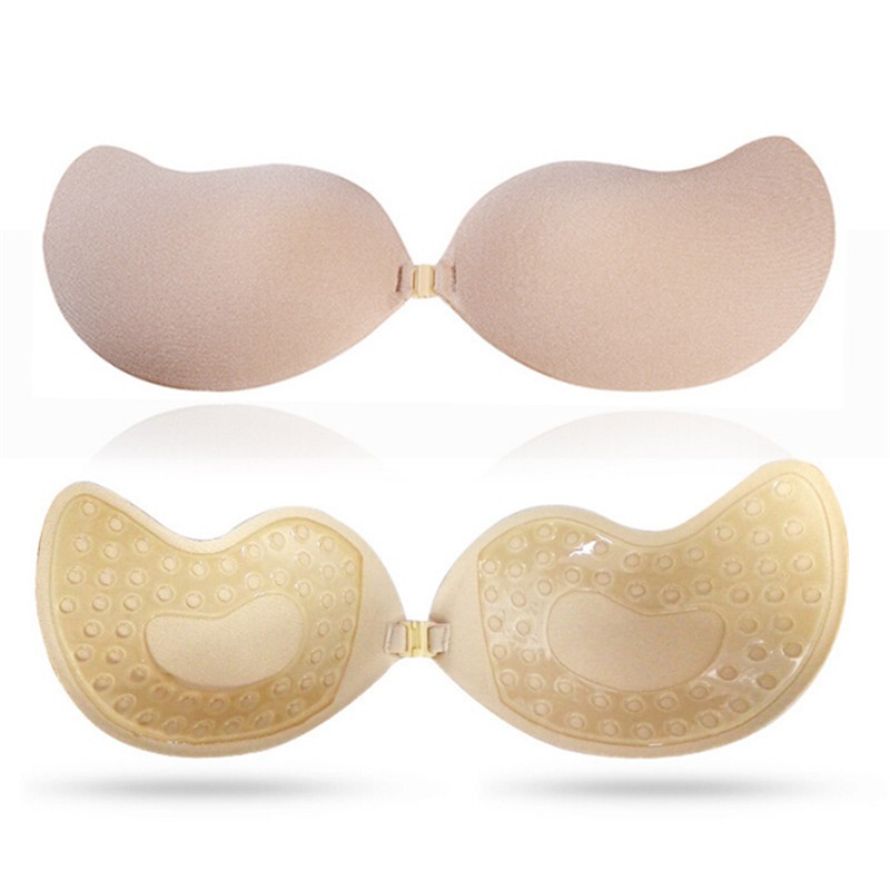 Áo Ngực Silicone Không Dây Không Đường May Plus Size