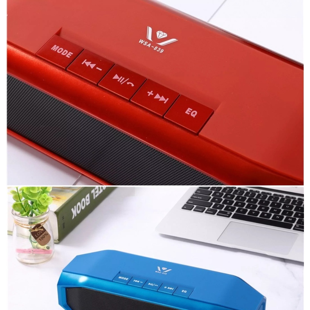 [ NEW HOT 2020 ] Loa Bluetooth Daniu WSA-839 Loa Di Động Bluetooth Mini Giá Rẻ Chất Lượng Tốt Độ Bền Cao Nghe Nhạc