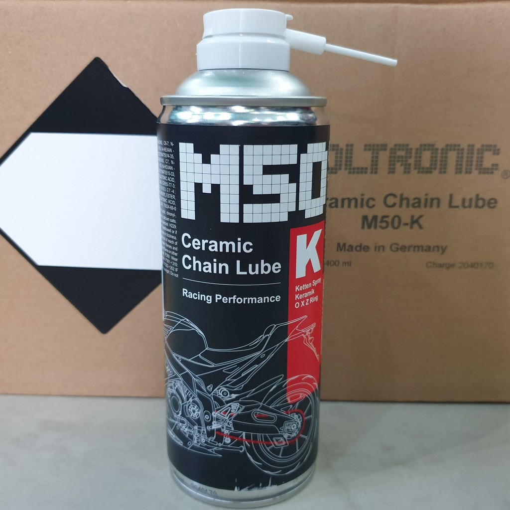 Xịt dưỡng sên phử sứ cao cấp nhập khẩu Đức Voltronic M50-K Ceramic Chain Lube (M50 Voltronic) 5.0