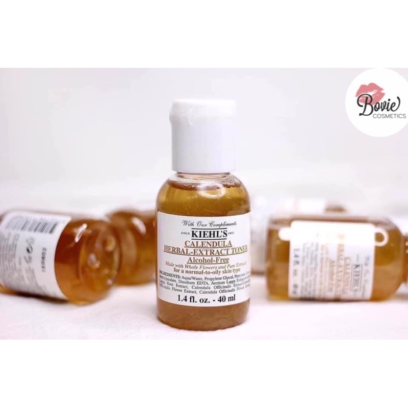 Toner Hoa Cúc Kiehl’s Calendula Herbal - Extract Toner Minisize 40ml | kiehls nước hoa hồng