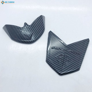 Ốp dè (mỏ + đuôi) sơn carbon xe Airblade 2019