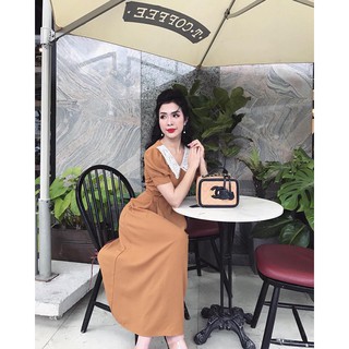 VÁY CỔ REN SIU HOT