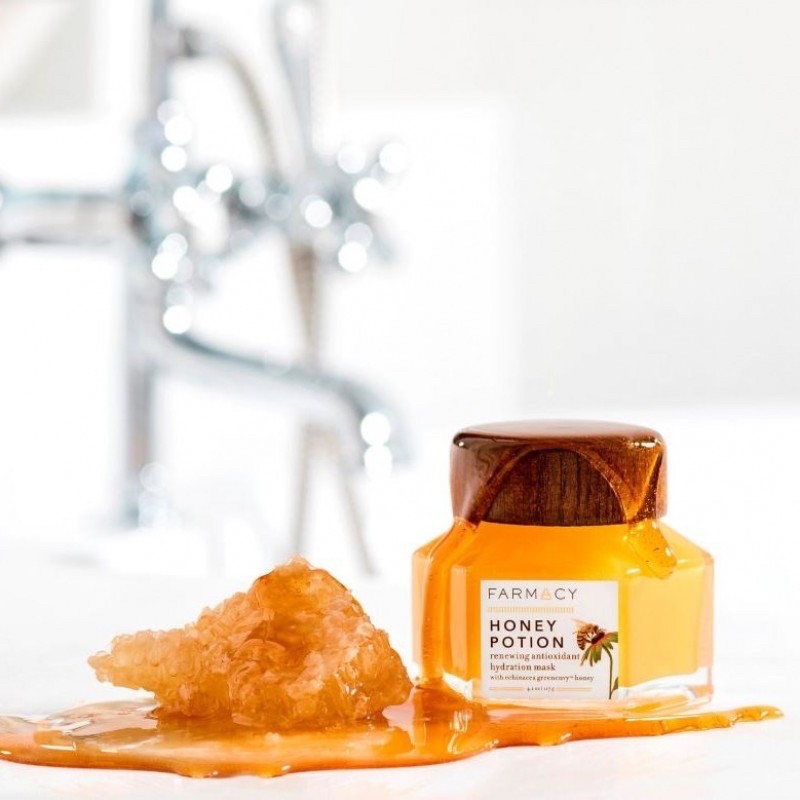 Mặt nạ dưỡng ẩm giảm lão hoá Farmacy Honey Potion Renewing Antioxidant Hydration Mask