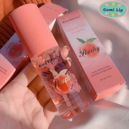 Xịt Giữ Makeup Hương Đào Hãng Kiss Beauty 75ml Mã 2166-03 | BigBuy360 - bigbuy360.vn
