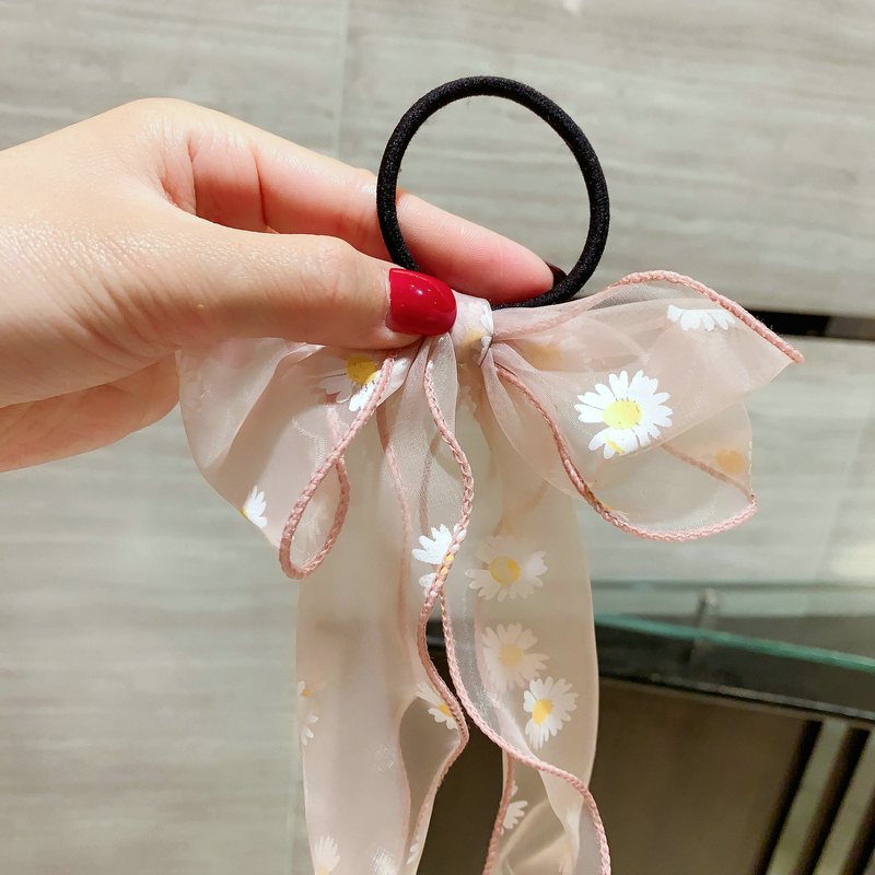 Dây buộc tóc hình nơ xinh xắn cho bé gái