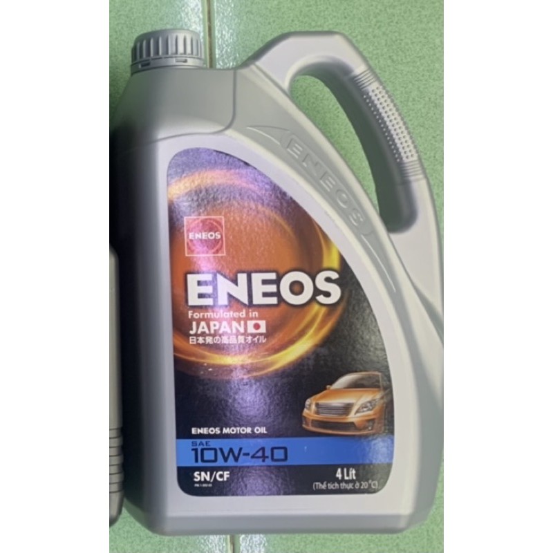 Dầu nhớt Eneos dành cho động cơ xe ô tô 10w40