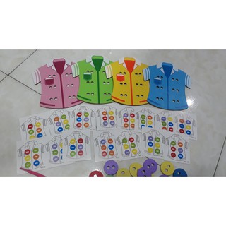 Bộ khâu cúc áo cho bé