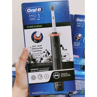 [Đủ bill Pháp] Bàn chải điện Oral b pro 3 3000