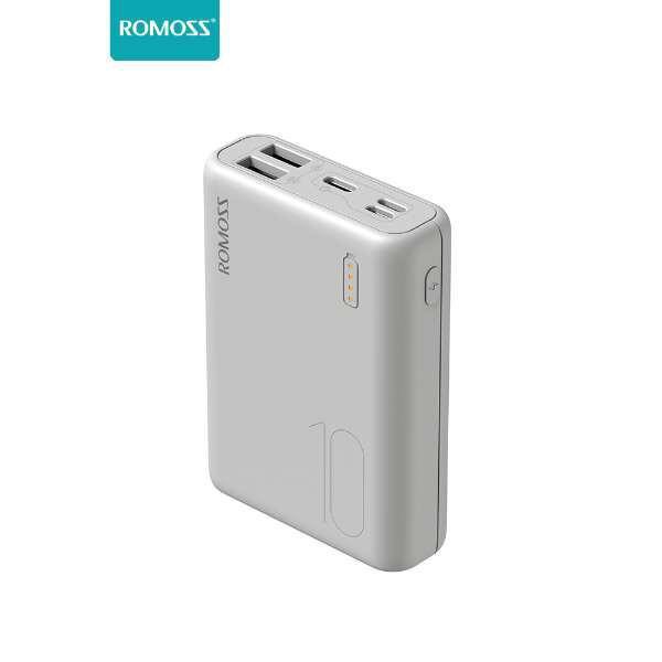 Sạc Dự Phòng Romoss Simple 10 Mini Siêu Nhỏ 10000Mah 3 Cổng Sạc Vào - Bh 1 Năm | Pin Dự Phòng Romoss Simple 10(Sense4)