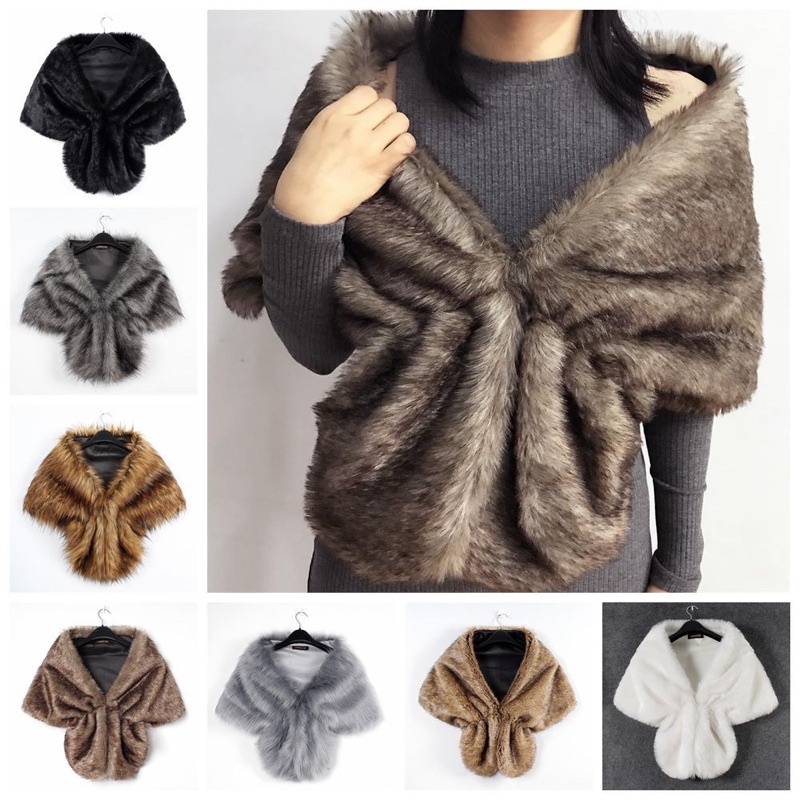 KHĂN CHOÀNG CỔ GIẢ LÔNG THÚ ( hình thật) | BigBuy360 - bigbuy360.vn