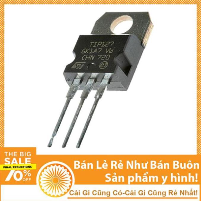 Linh Kiện Transistor TIP127 TO-220 100V 5A PNP