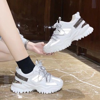 Giày thể thao sneker, giày sneaker độn đế - phản quang cực chất